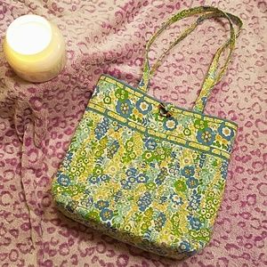 Vera Bradley Large Tote, in English Meadow